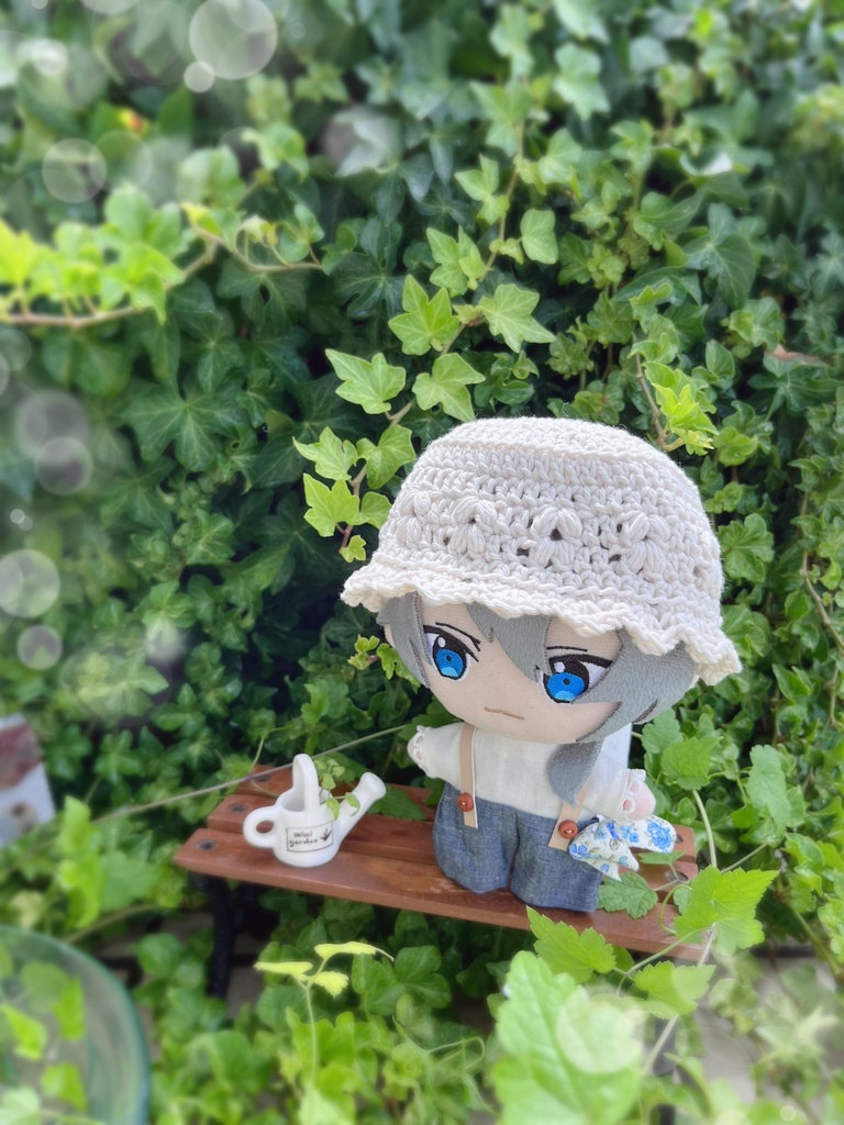 👒 オーガニックコットンのぬい用帽子 👒