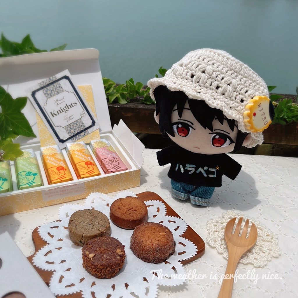 👒 オーガニックコットンのぬい用帽子 👒