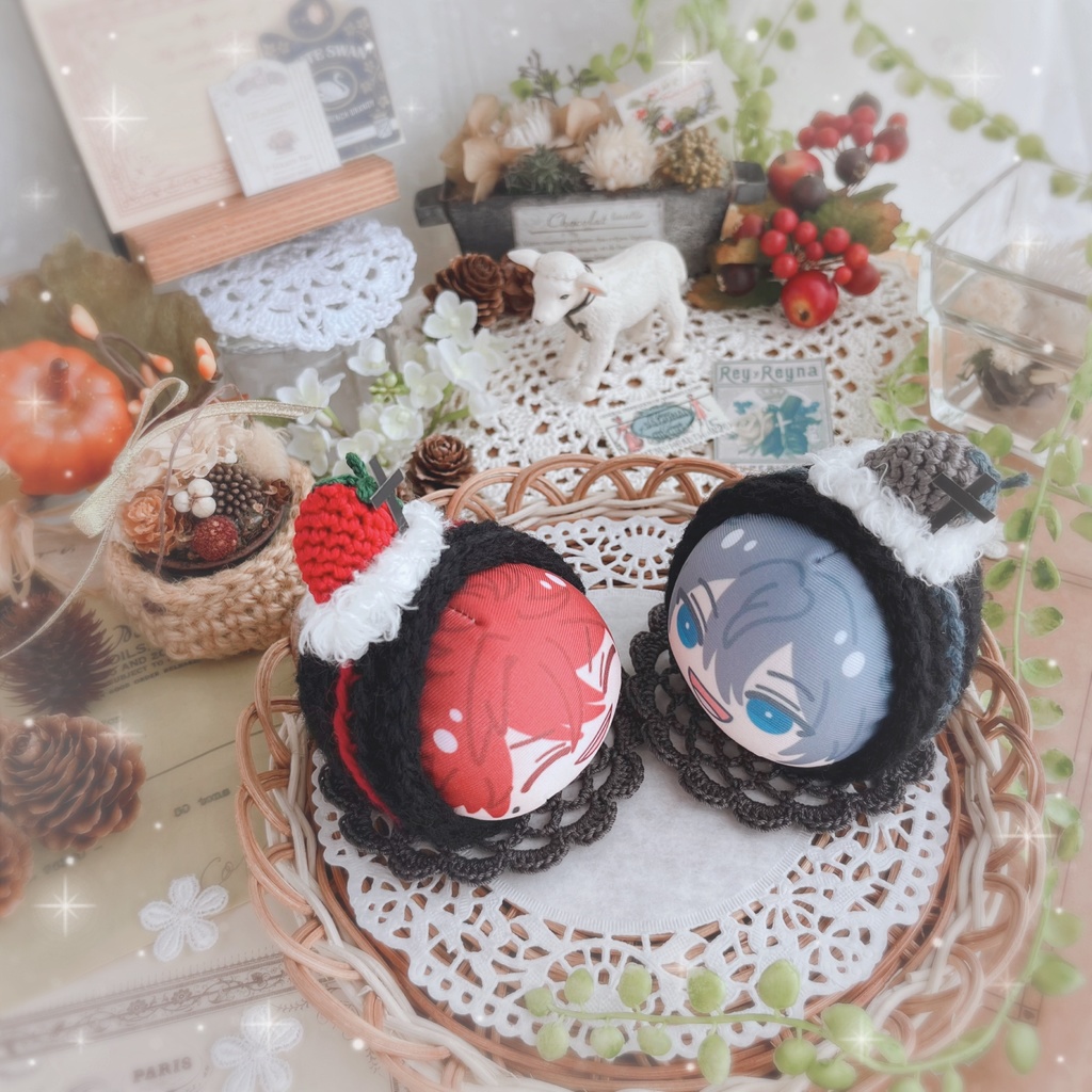 ☠️🍓おまんじゅう着ぐるみ 毒いちごのロールケーキ 🍓☠️