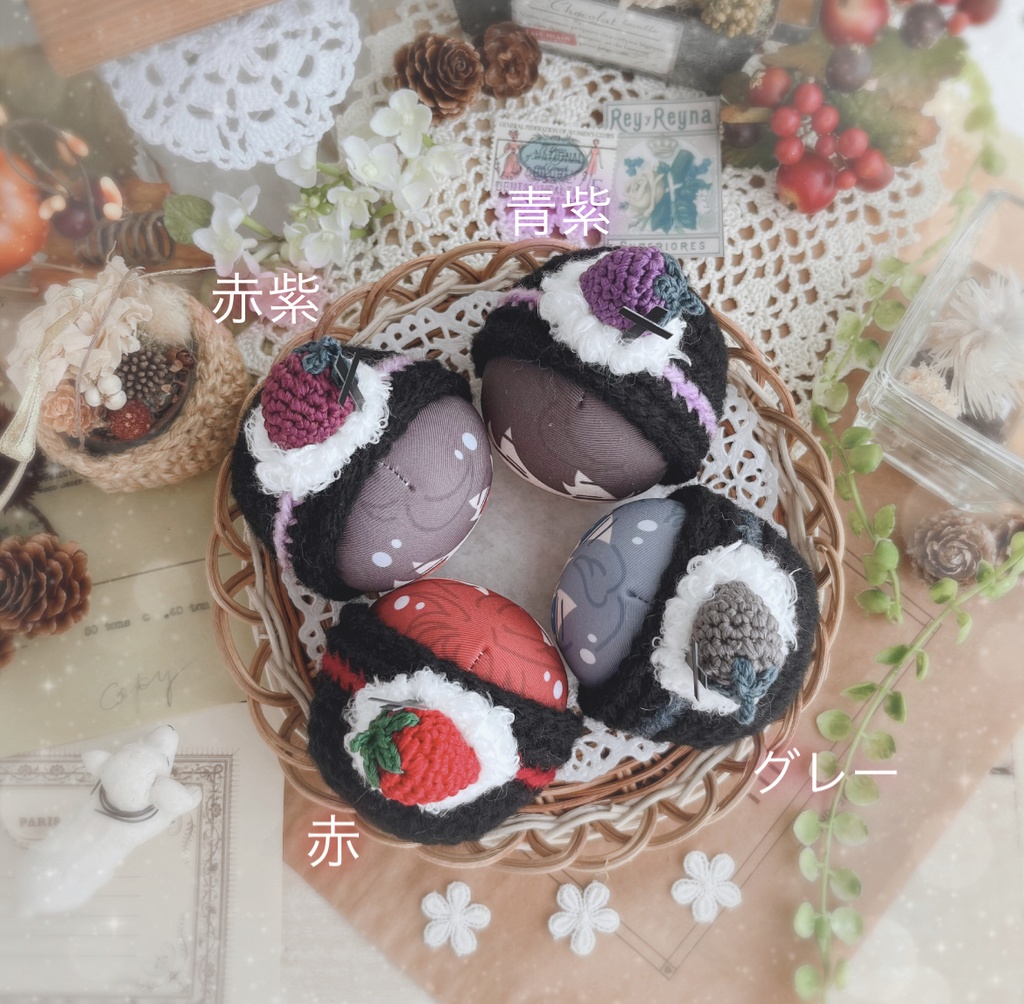 ☠️🍓おまんじゅう着ぐるみ 毒いちごのロールケーキ 🍓☠️