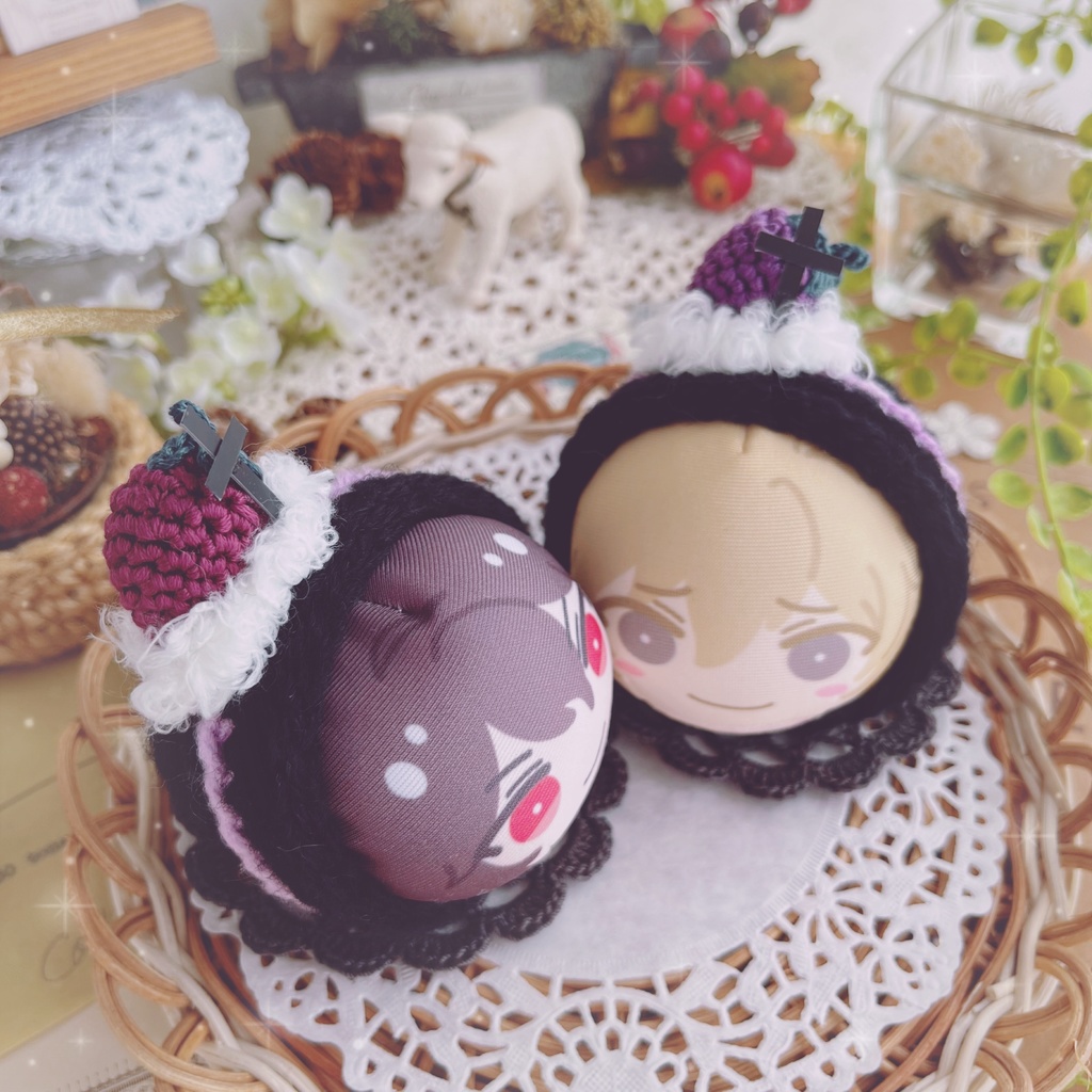 ☠️🍓おまんじゅう着ぐるみ 毒いちごのロールケーキ 🍓☠️