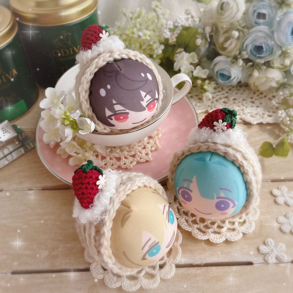 🫖 おまんじゅう着ぐるみ アールグレイ薫る紅茶のロールケーキ🫖