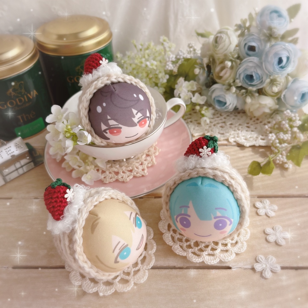🫖 おまんじゅう着ぐるみ アールグレイ薫る紅茶のロールケーキ🫖