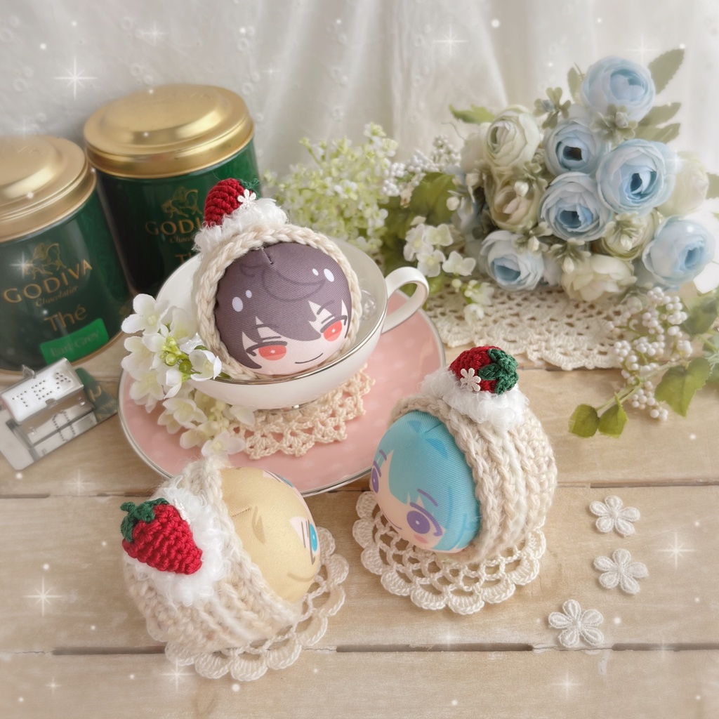 🫖 おまんじゅう着ぐるみ アールグレイ薫る紅茶のロールケーキ🫖