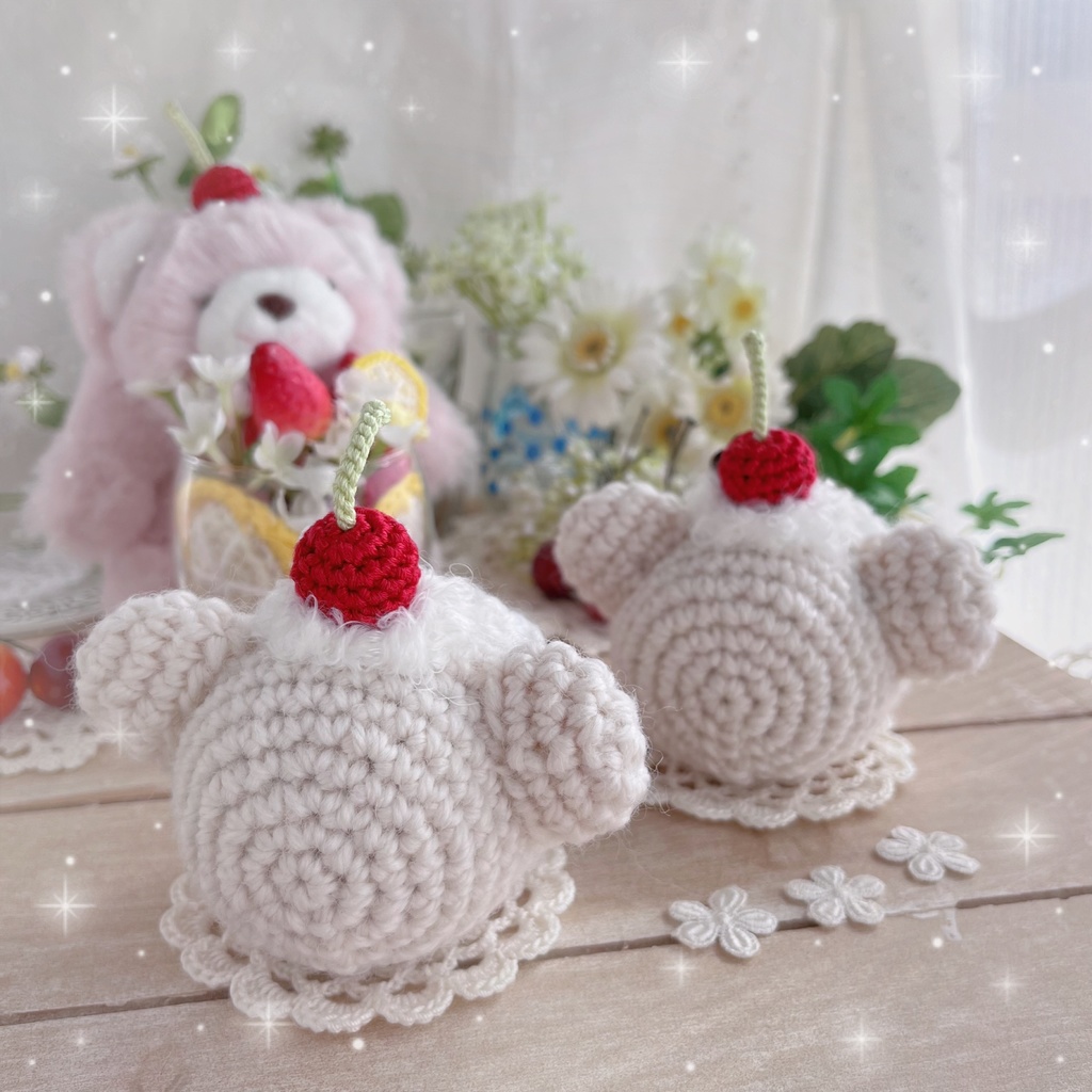 🐻🍒さくらんぼくまさん ホワイトチョコ🍒🐻