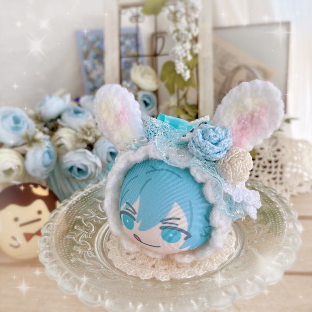 🩵おまんじゅう 着ぐるみ something blue bouquet🩵