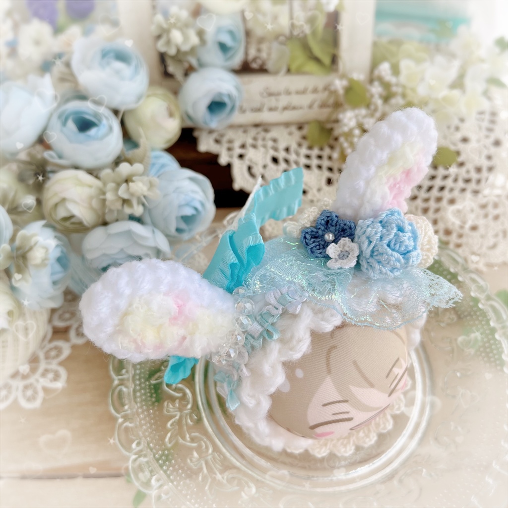 🩵おまんじゅう 着ぐるみ something blue bouquet🩵