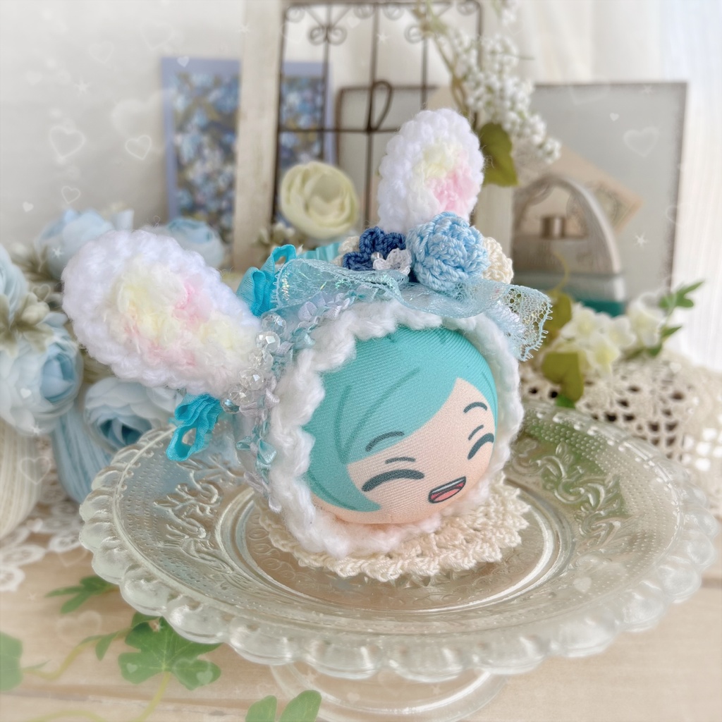 🩵おまんじゅう 着ぐるみ something blue bouquet🩵