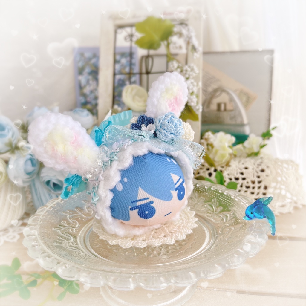 🩵おまんじゅう 着ぐるみ something blue bouquet🩵