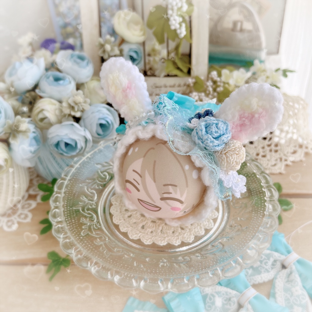 🩵おまんじゅう 着ぐるみ something blue bouquet🩵