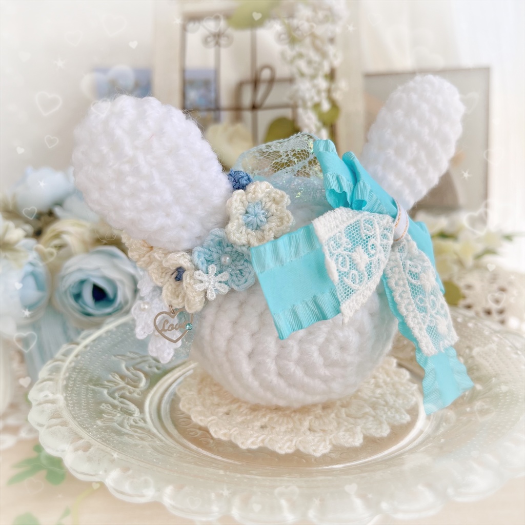 🩵おまんじゅう 着ぐるみ something blue bouquet🩵