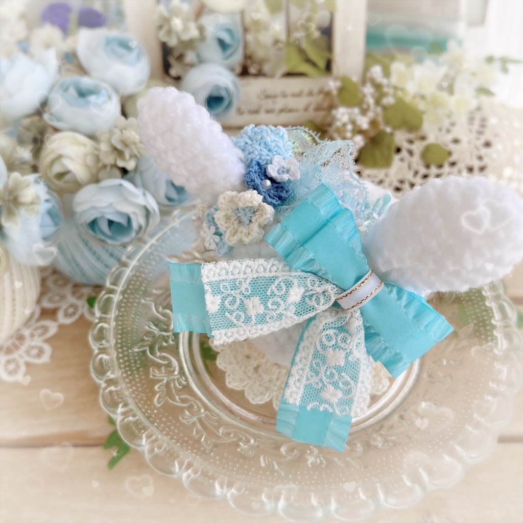 🩵おまんじゅう 着ぐるみ something blue bouquet🩵