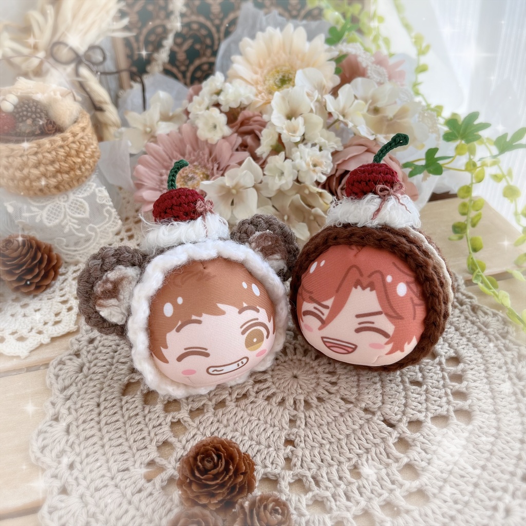 🤎🍒 おまんじゅう着ぐるみ ダークチェリーの秋色着ぐるみ 🍒🤎