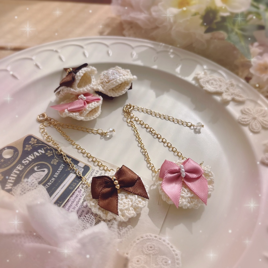 🎀りぼんのリバーシブルポシェット🎀