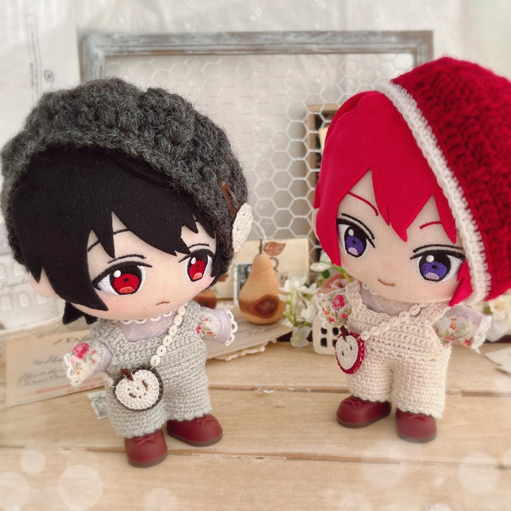 🖤🍎小悪魔りんごのリバーシブルポシェット🍎♥️