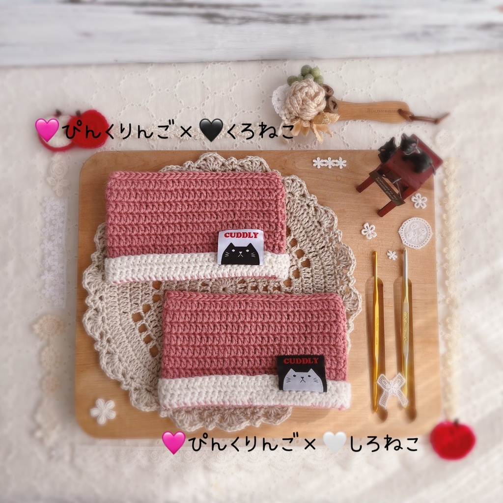 🐈⬛ぬいちゃん用ねこ耳帽子🐈⬛