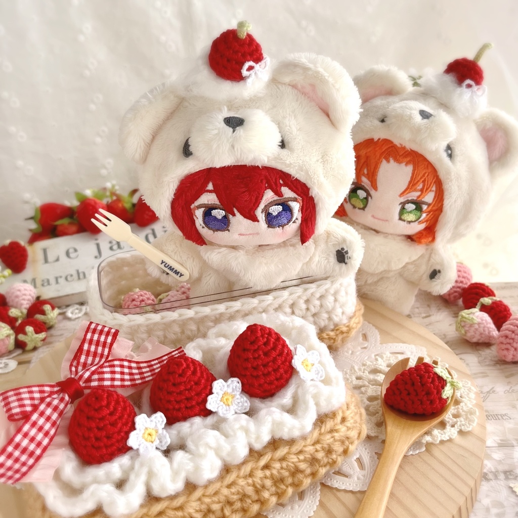 🍓クリームたっぷりのバターサンド風いちごのケーキ🍓