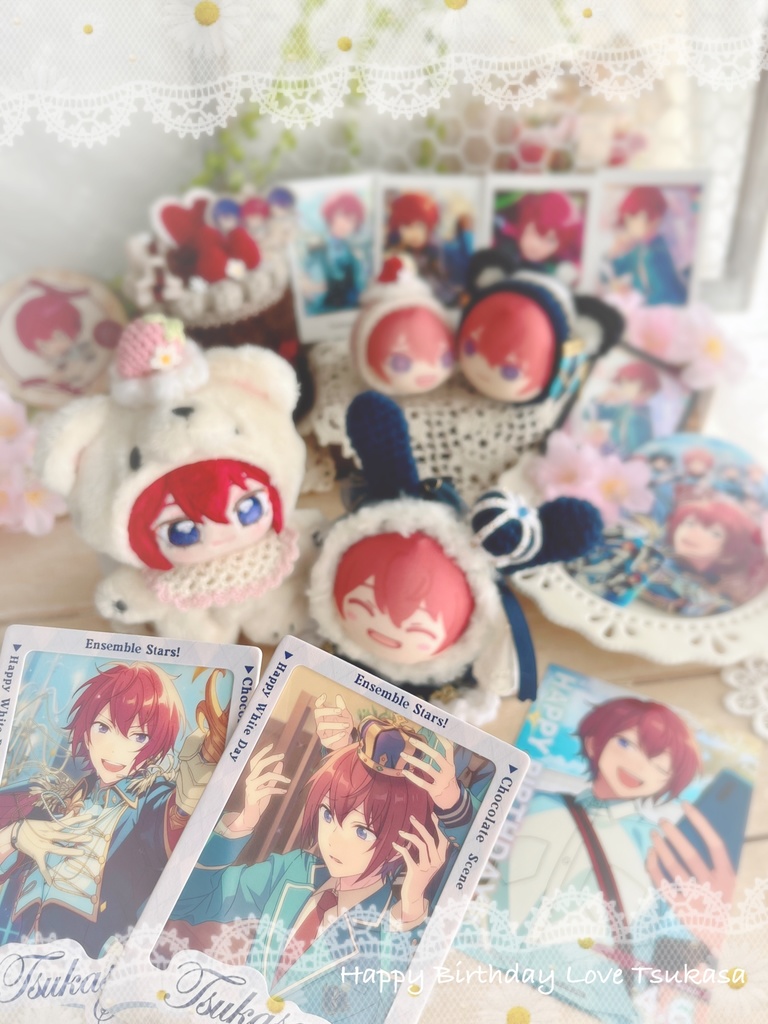 🍓摘みたていちごのブローチ🍓