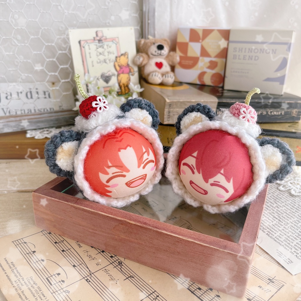 🐻🍒おまんじゅう着ぐるみ さくらんぼくまさん🍒🐻