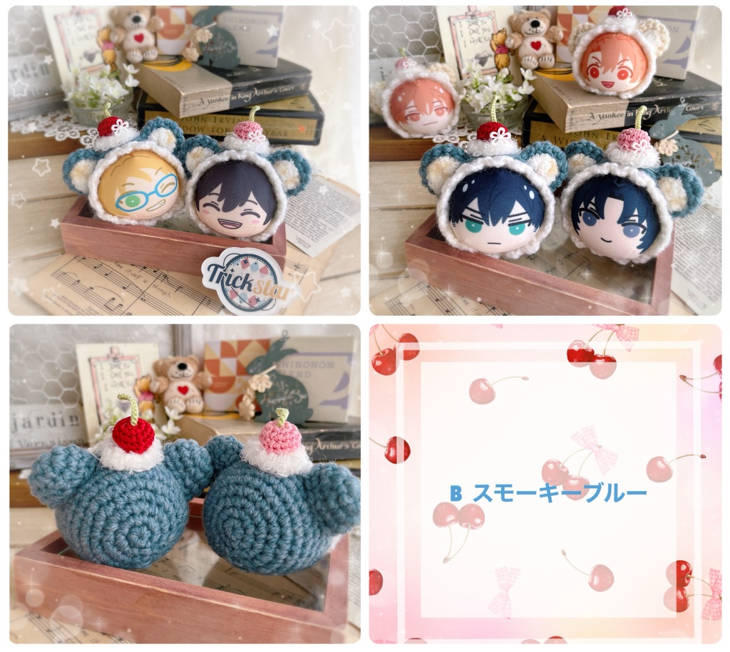 🐻🍒おまんじゅう着ぐるみ さくらんぼくまさん🍒🐻