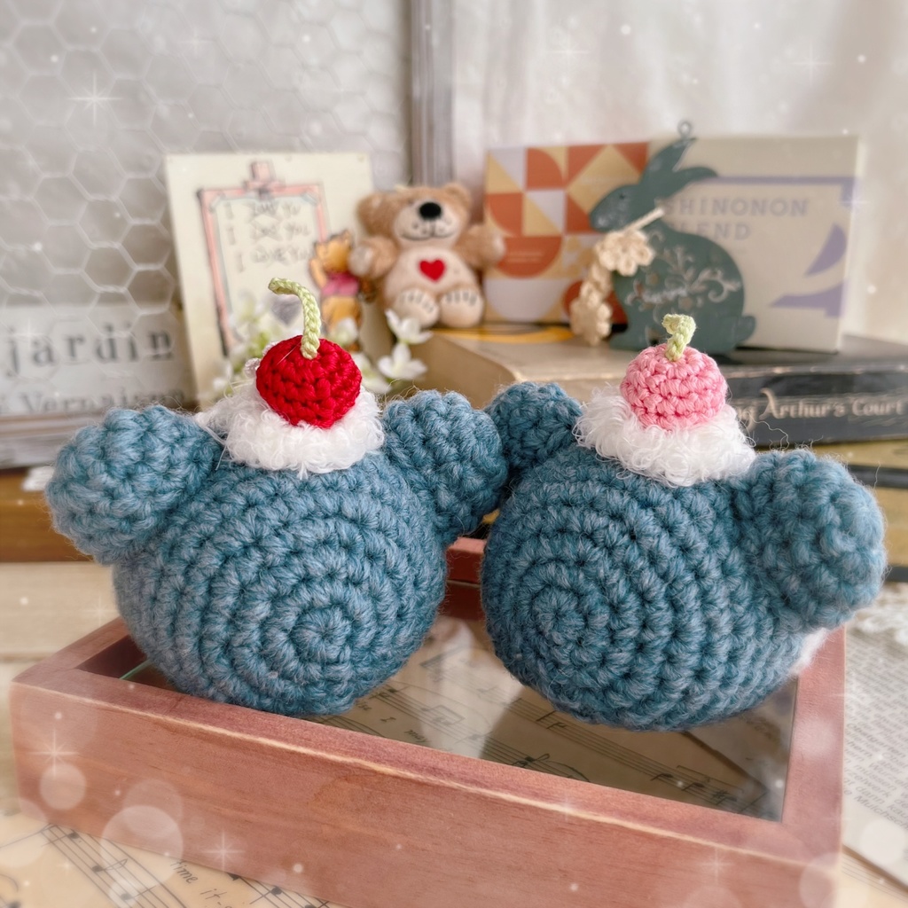 🐻🍒おまんじゅう着ぐるみ さくらんぼくまさん🍒🐻