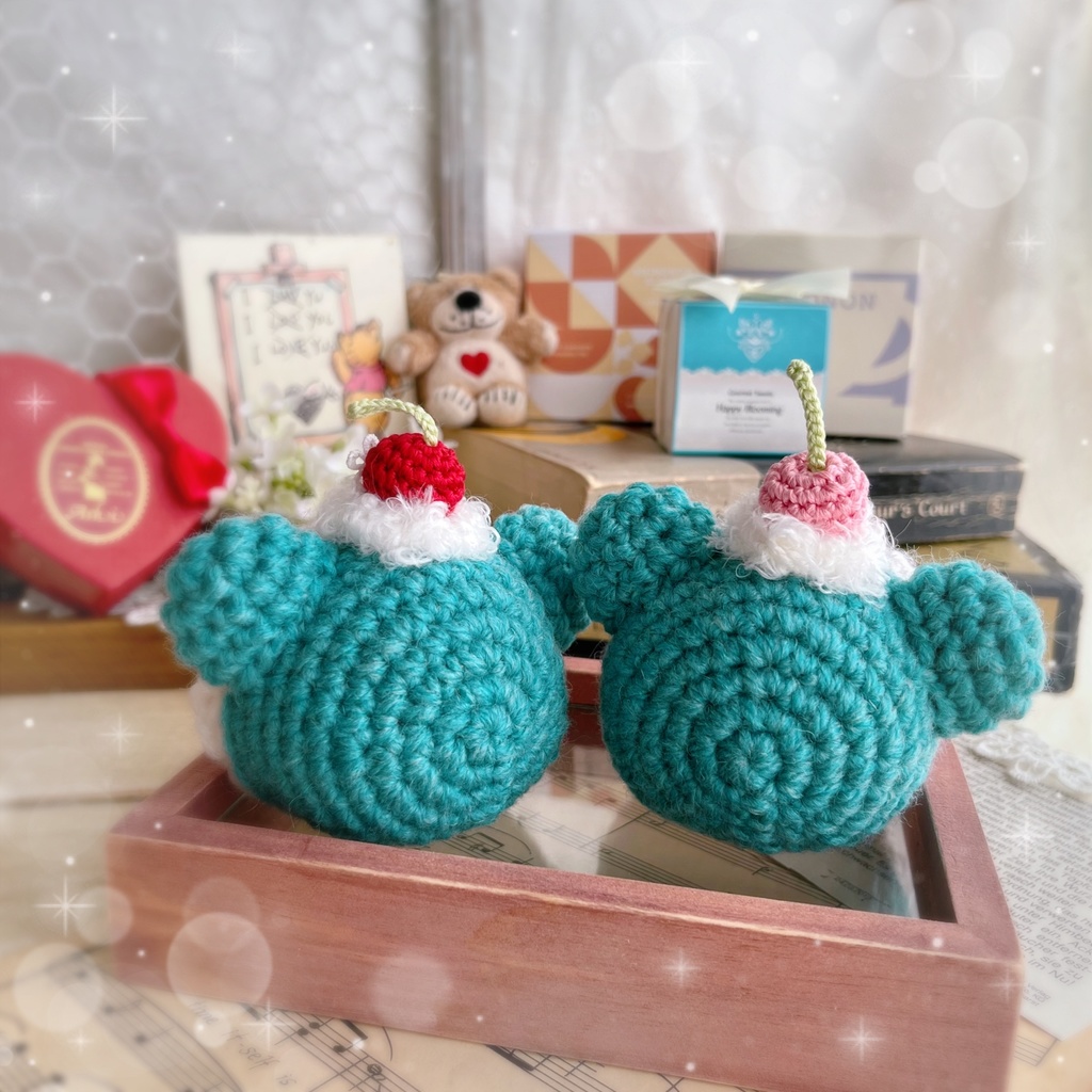 🐻🍒おまんじゅう着ぐるみ さくらんぼくまさん🍒🐻