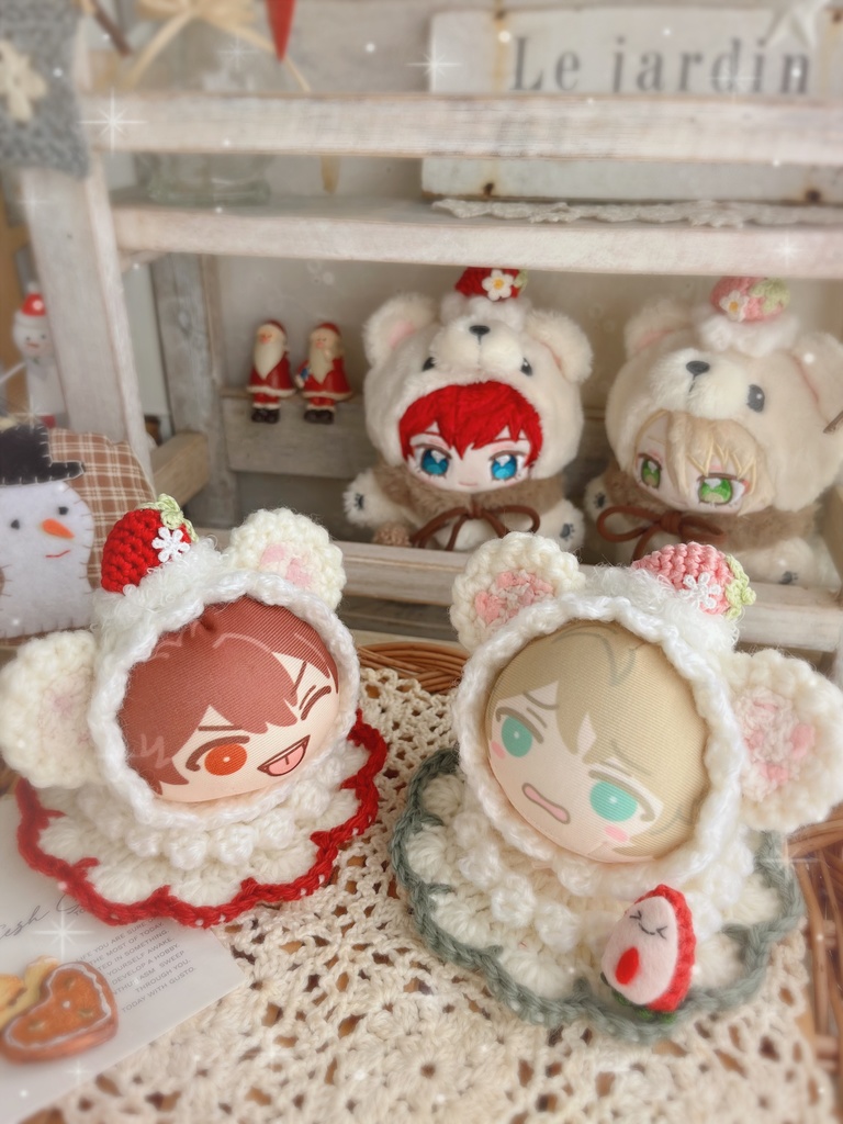 🐻🐻🍓おまんじゅう着ぐるみ いちごくまさん🍓🐻