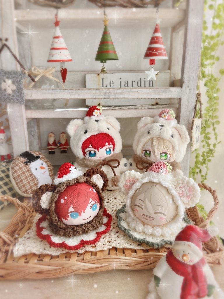 ❄️ウールのドイリー❄️