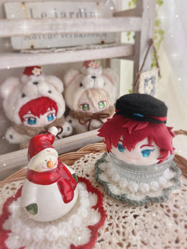 ❄️ウールのドイリー❄️