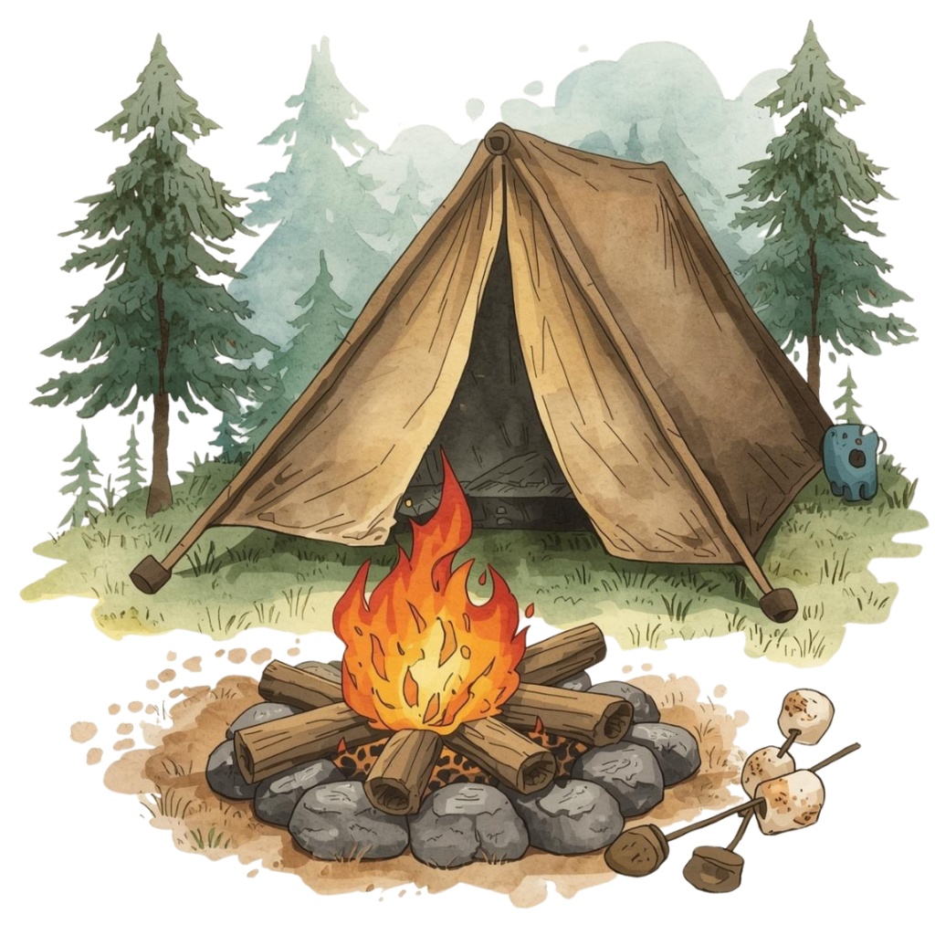 トラベルシリーズ・水彩風クリップアート 8点セット