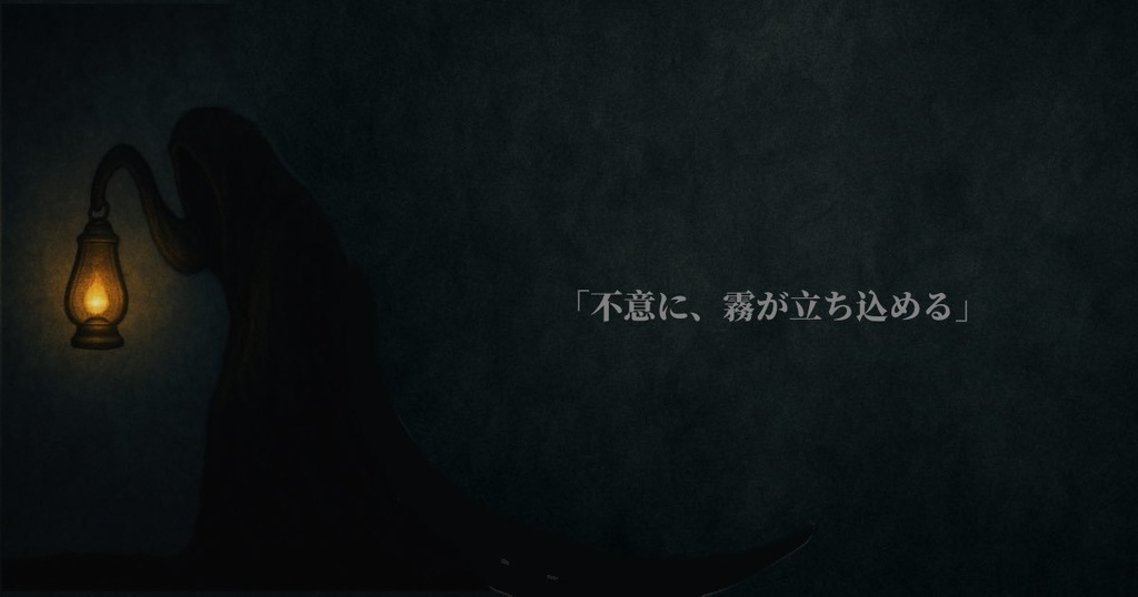 CoCシナリオ「しじまの果てに」