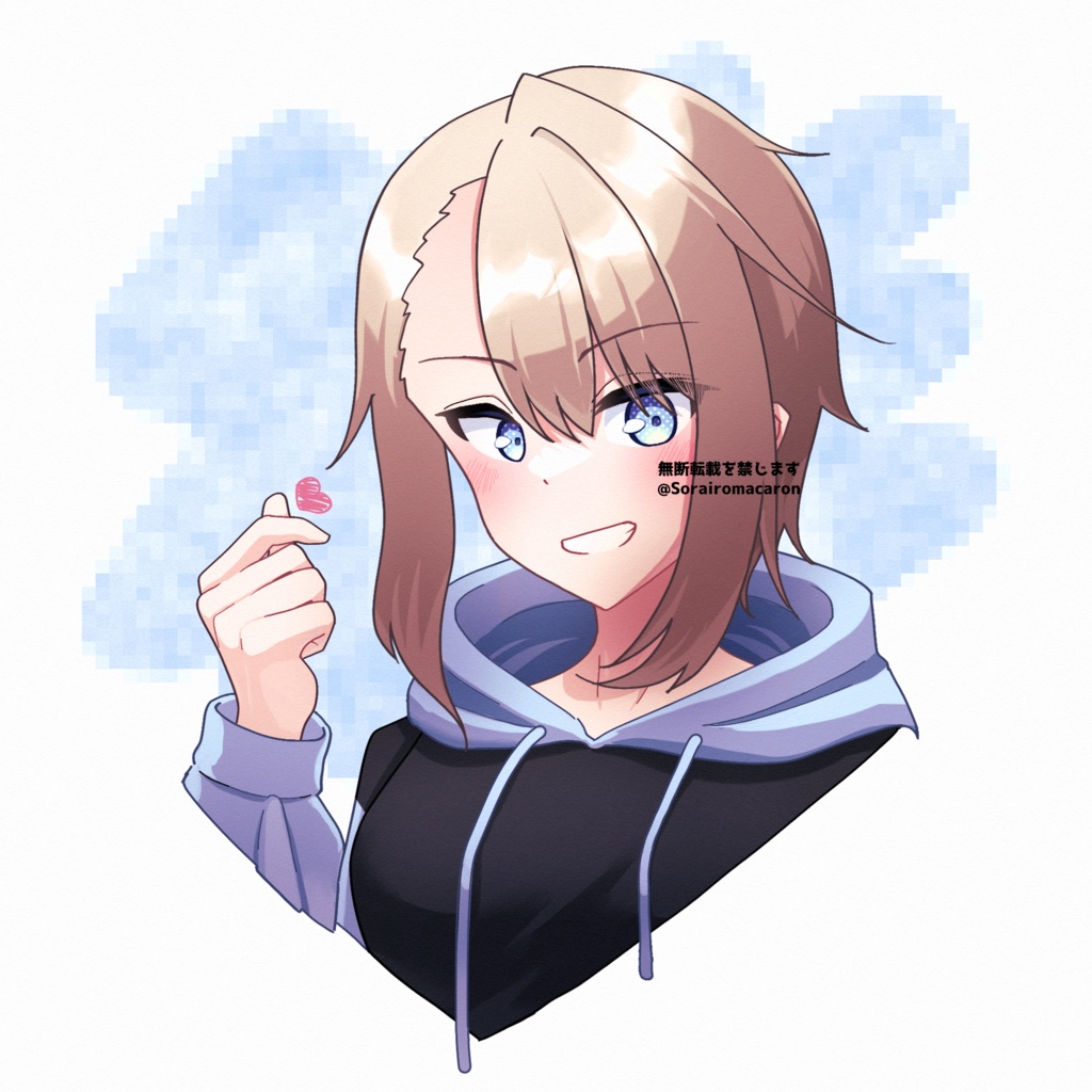  【未統合PSDデータ】習作ボーイッシュ女子