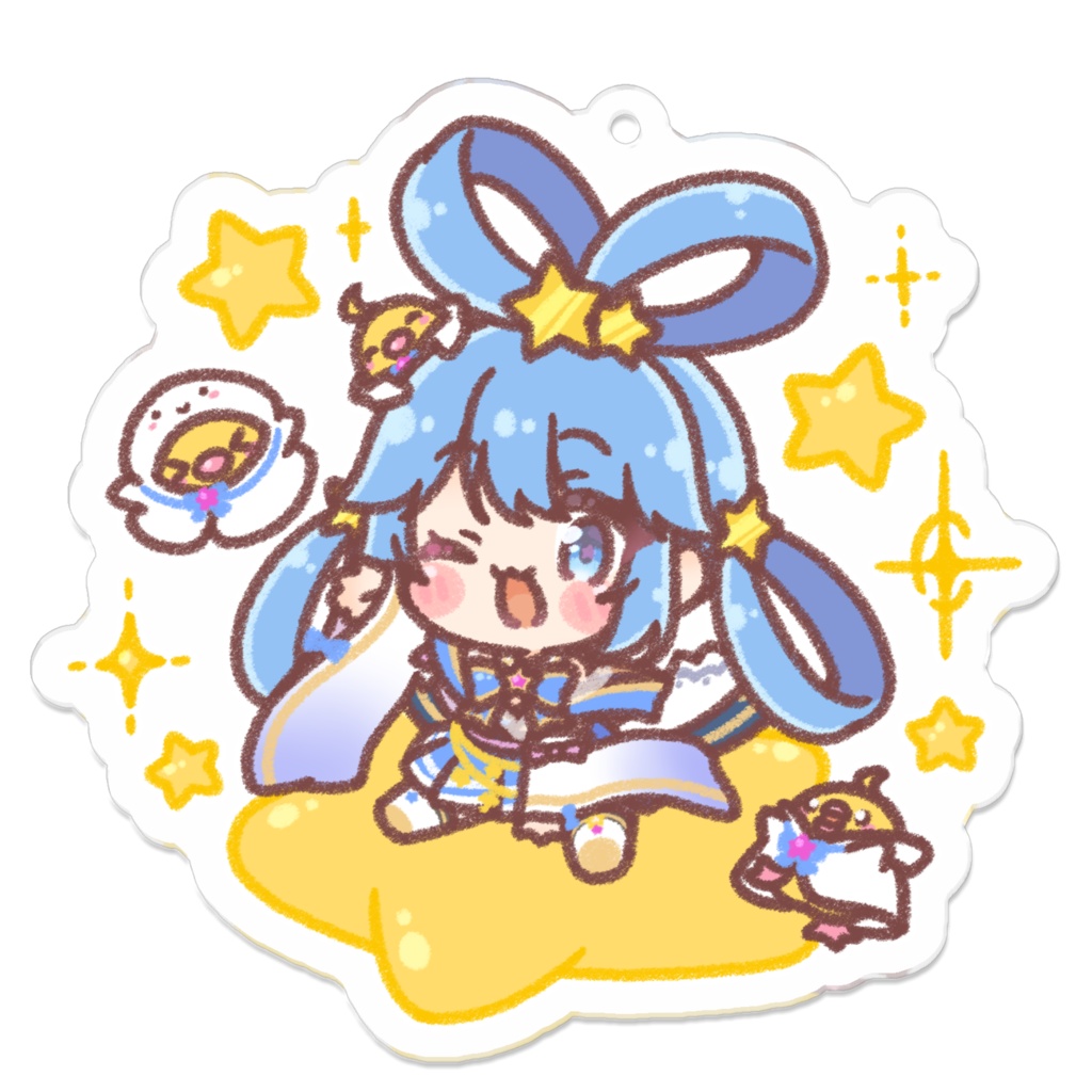 きらきら☆SDアクリルキーホルダー【天乃れいん】