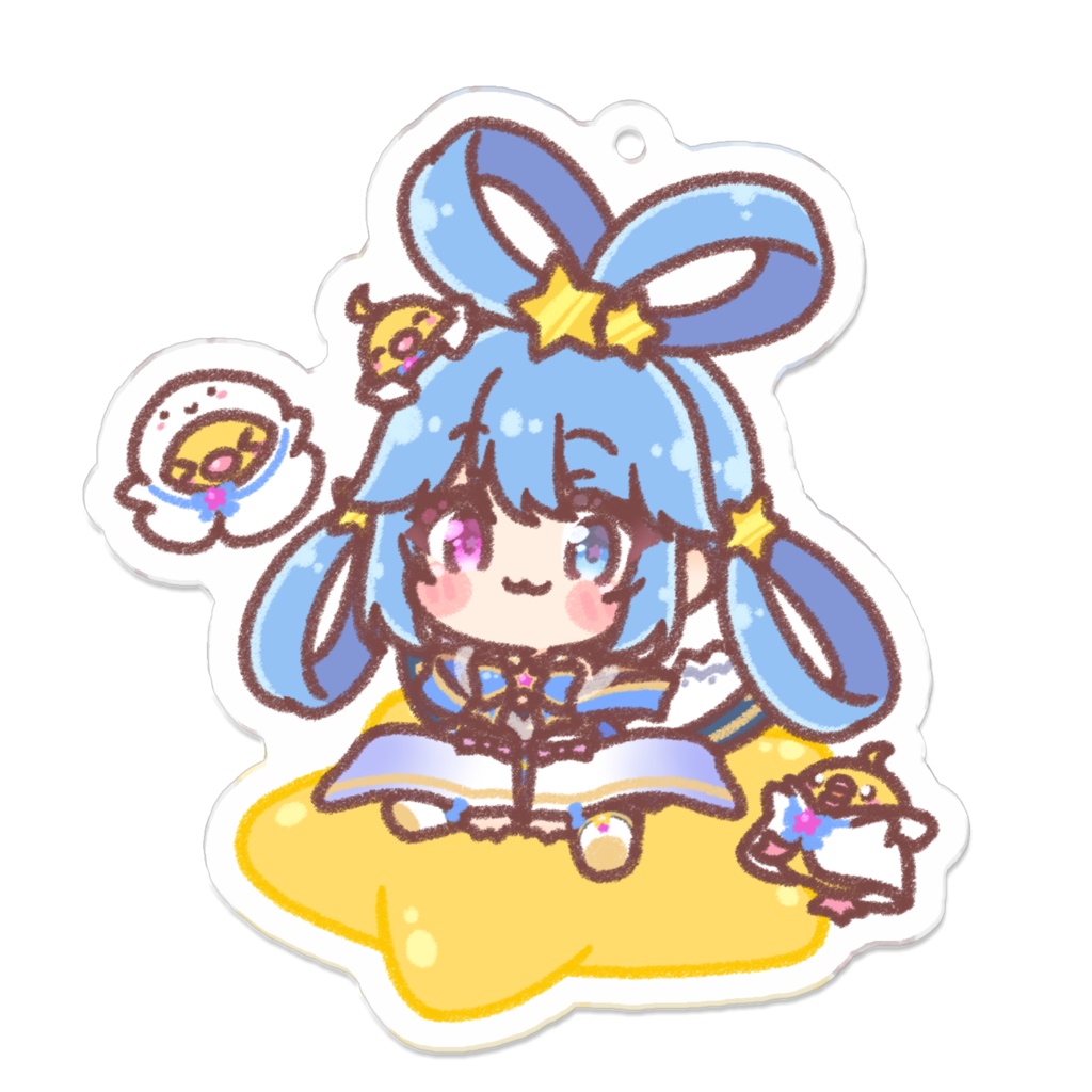 ちょこん座り☆SDアクリルキーホルダー【天乃れいん】