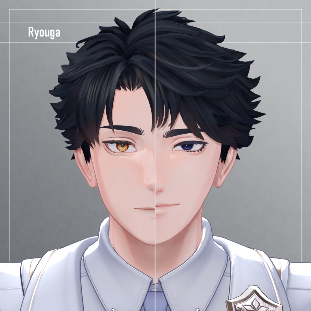 【凌岈&翠琉対応】Deep Tone -Ryouga&Seiru ver.-【Makeup Texture】