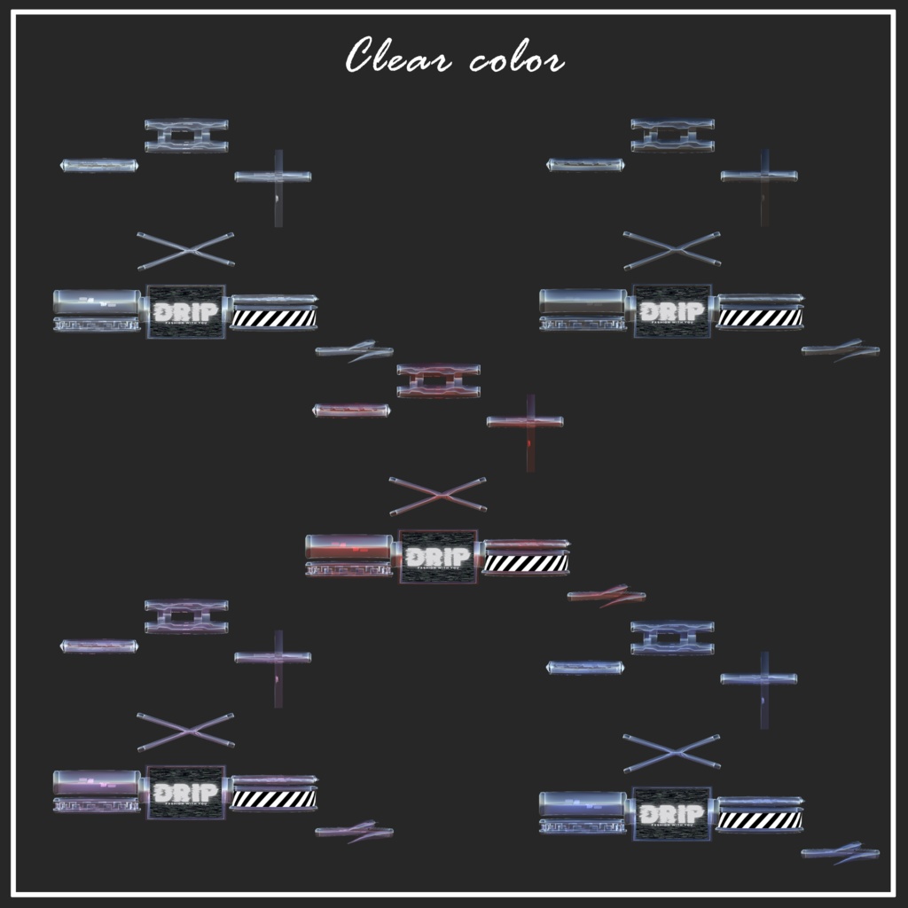 【VRChat想定】No Signal Ring【MA対応】