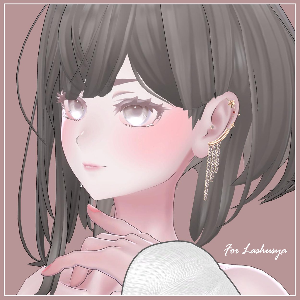 【VRChat想定】Holy night jewelry【PB設定済】