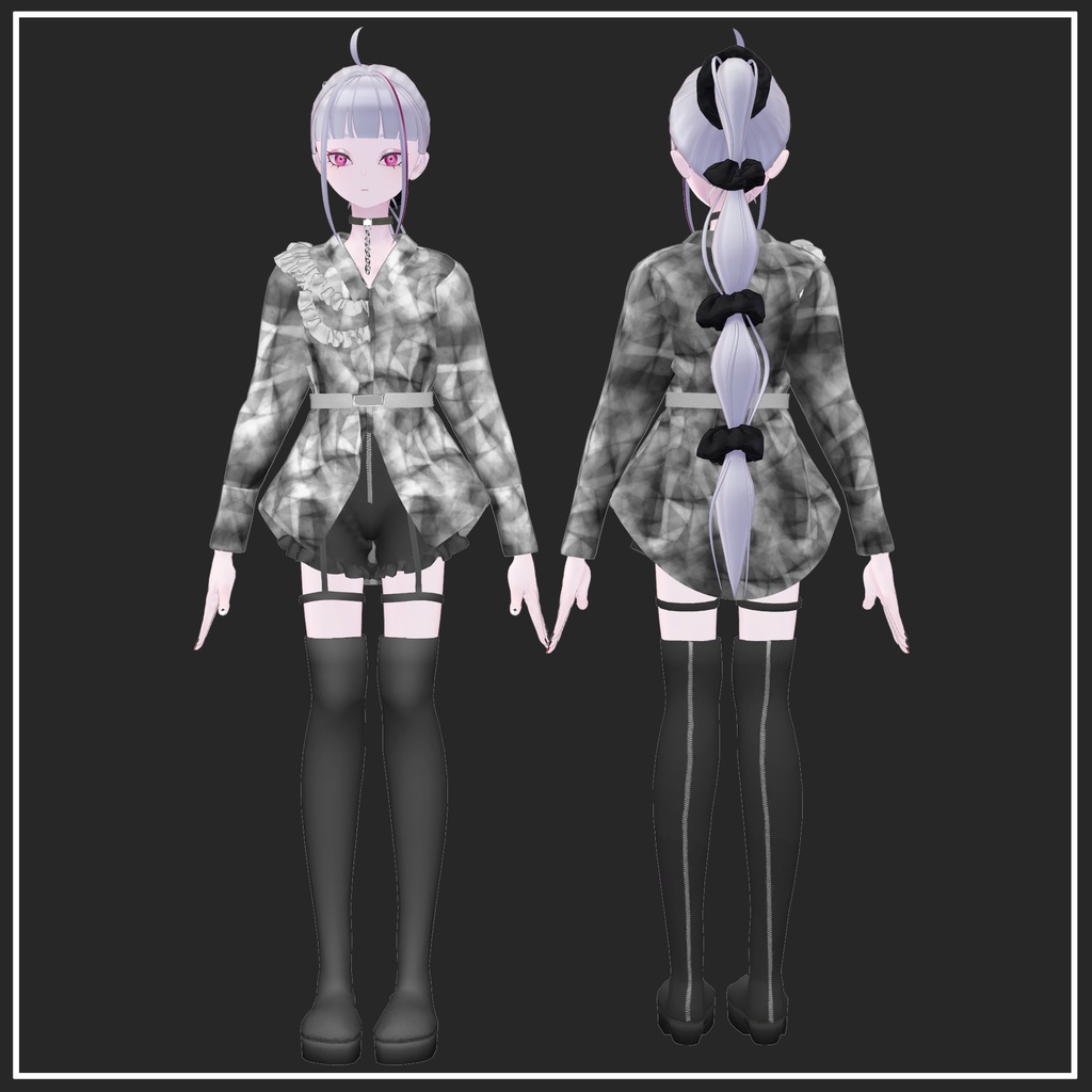【Julius/Yegi対応】Royal Dress【VRChat想定】