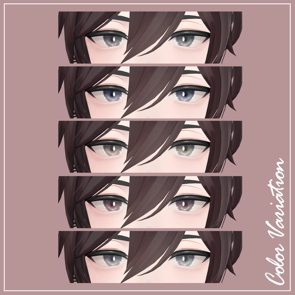 【碼希対応】Nuance Makeup & Eye texture For Maki【VRChat想定】