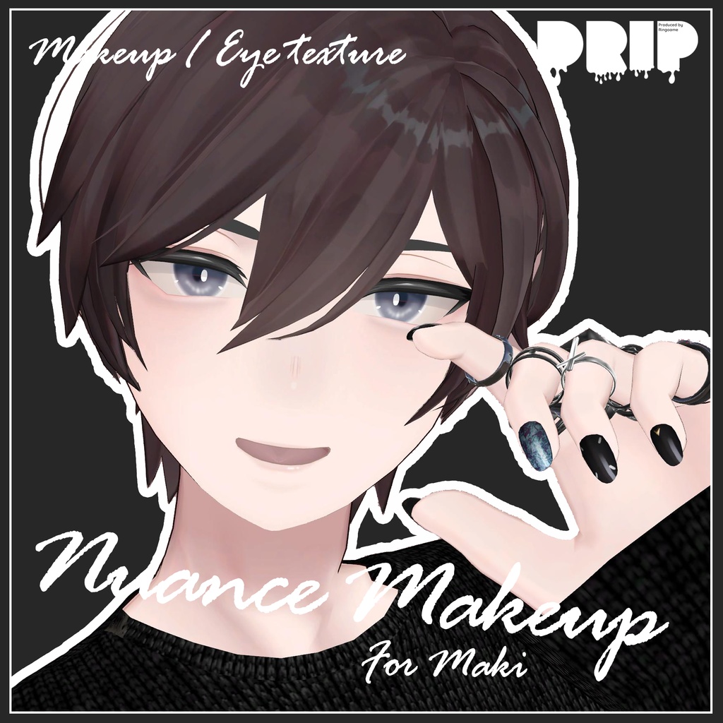 【碼希対応】Nuance Makeup & Eye texture For Maki【VRChat想定】