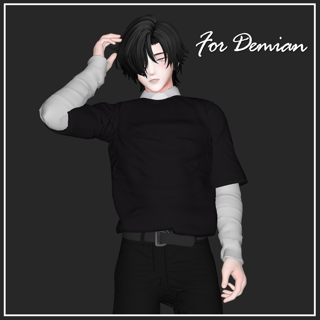 【複数アバター対応】TOMBOY OUTFIT【VRChat想定】