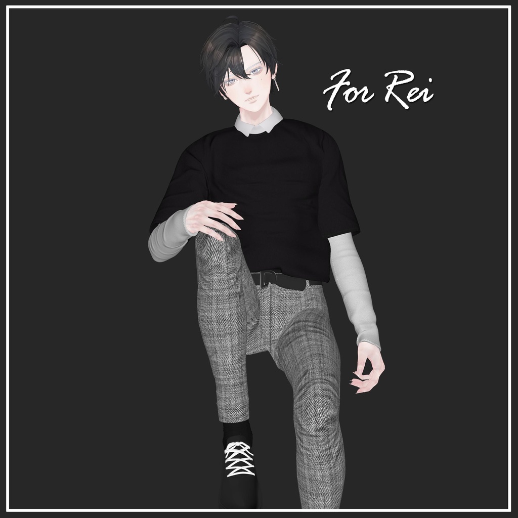 【複数アバター対応】TOMBOY OUTFIT【VRChat想定】