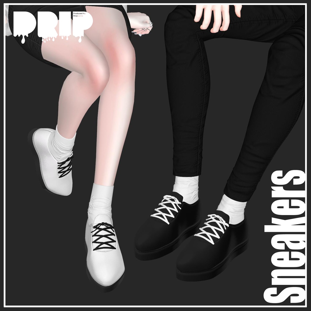 【複数アバター対応】Sneakers【VRChat想定】