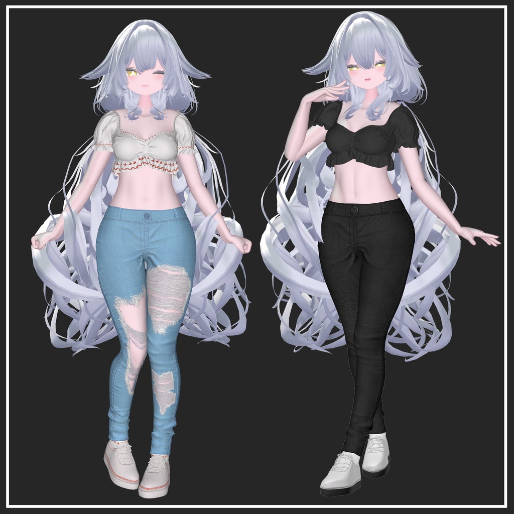 📣Black Friday SALE📣~11/30まで【複数アバター対応】Springy Denim【VRChat想定】