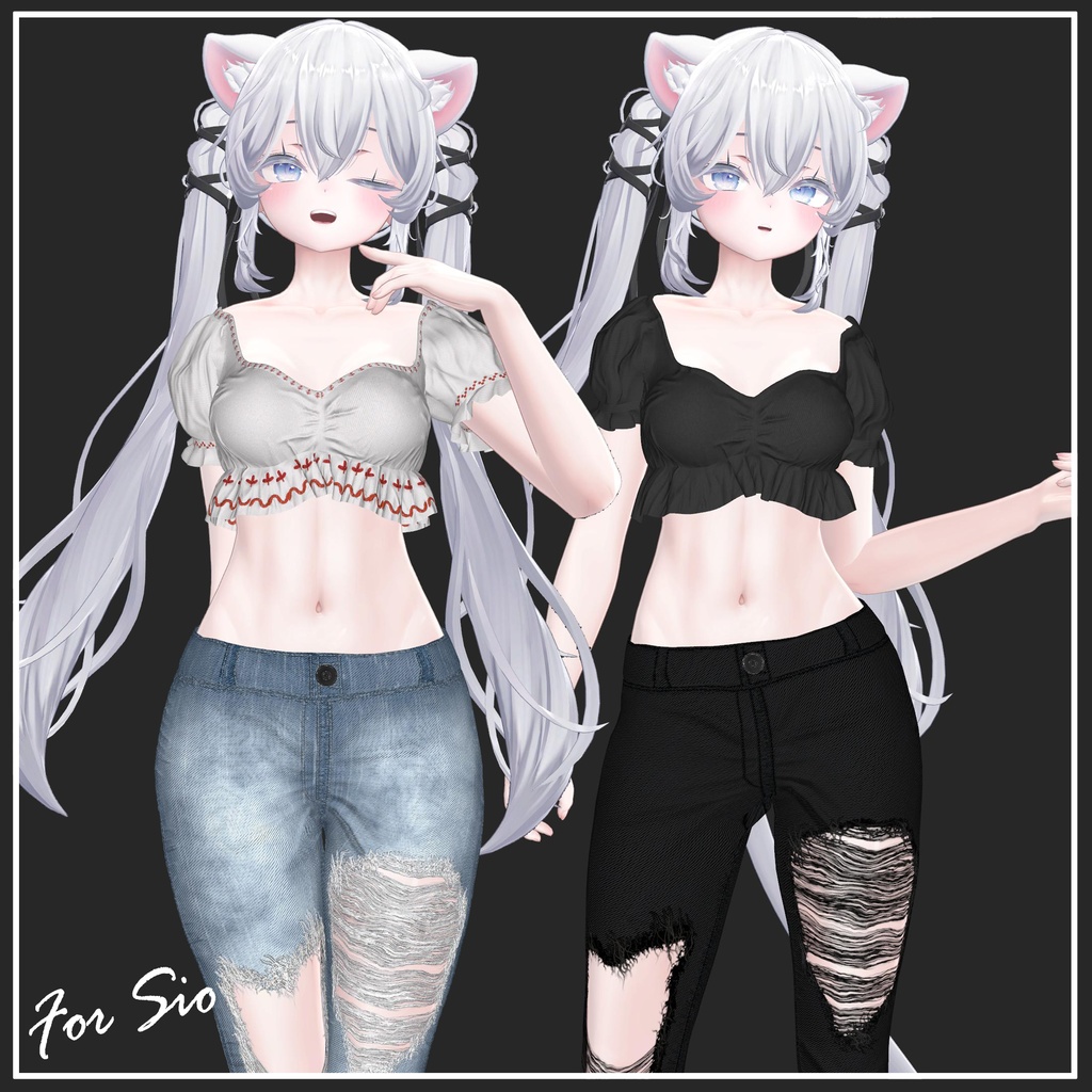 📣Black Friday SALE📣~11/30まで【複数アバター対応】Springy Denim【VRChat想定】