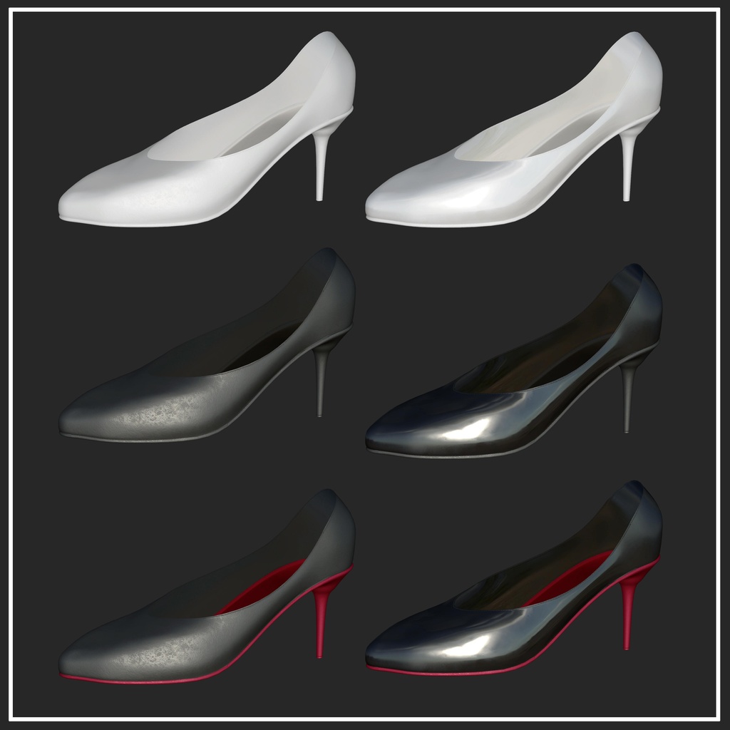 【複数アバター対応】Denim Suit Outfit【VRChat想定】