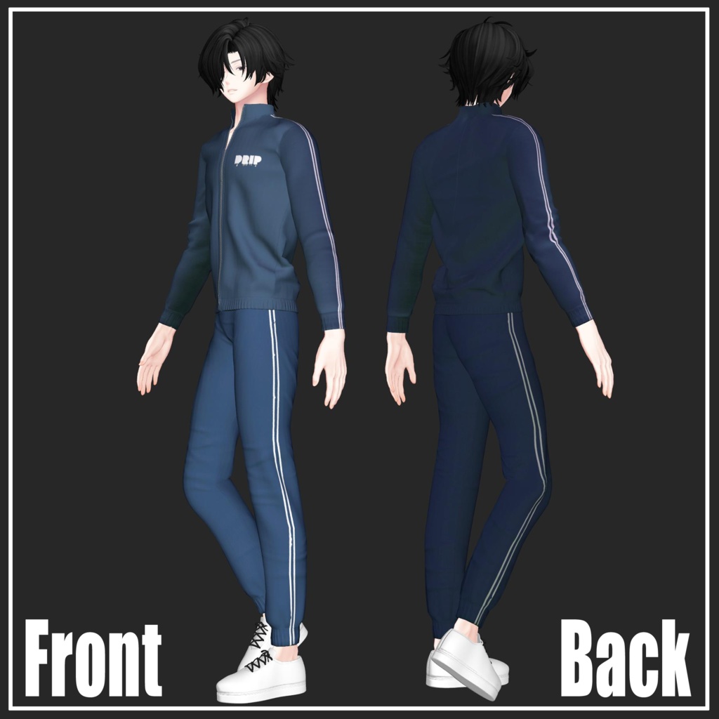 【複数アバター対応】Rough style【VRChat想定】