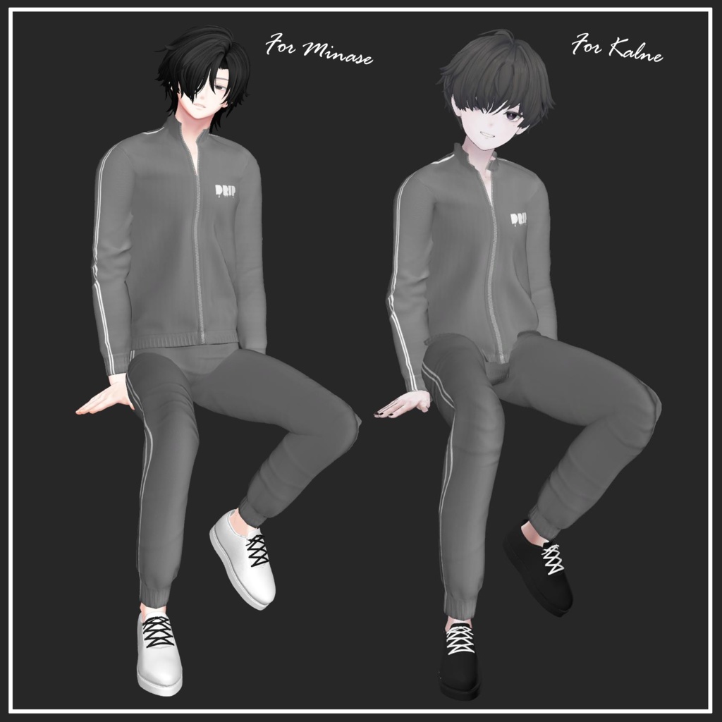 【複数アバター対応】Rough style【VRChat想定】