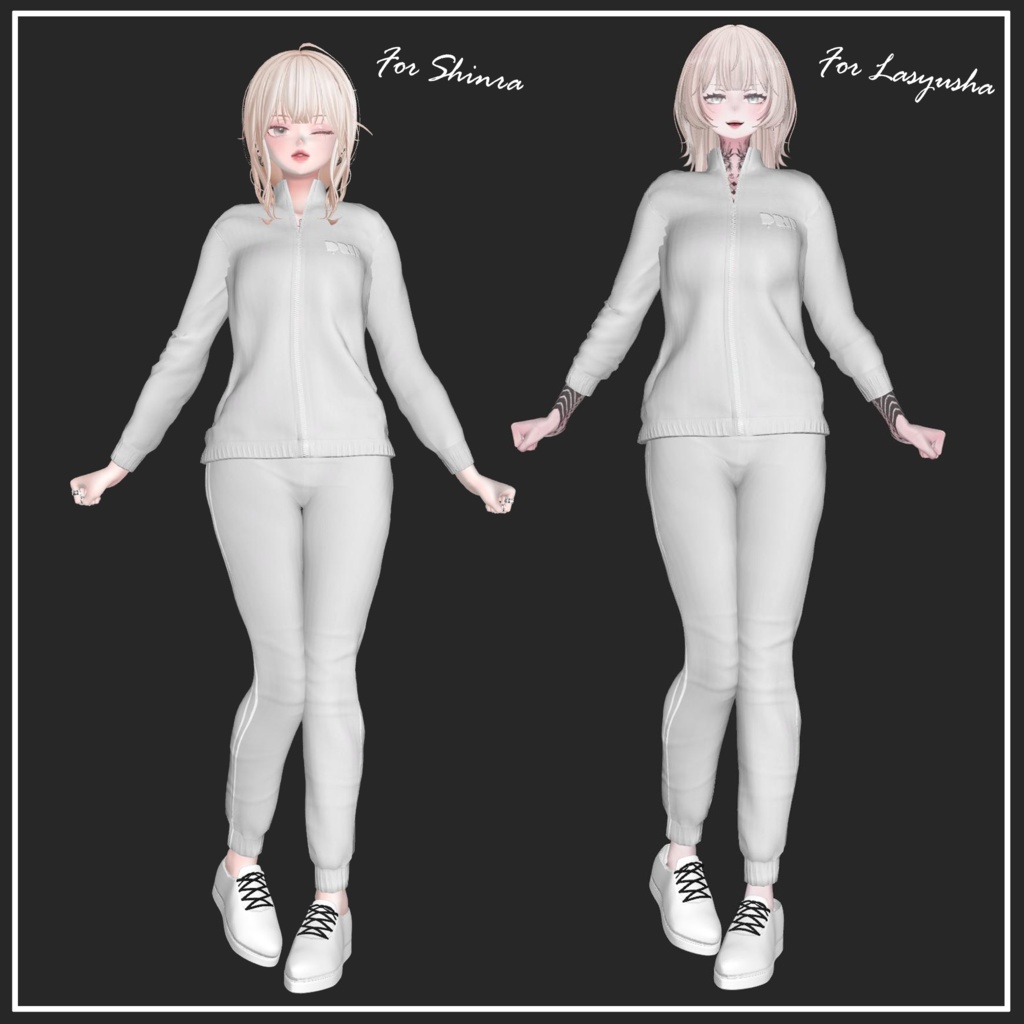 【複数アバター対応】Rough style【VRChat想定】