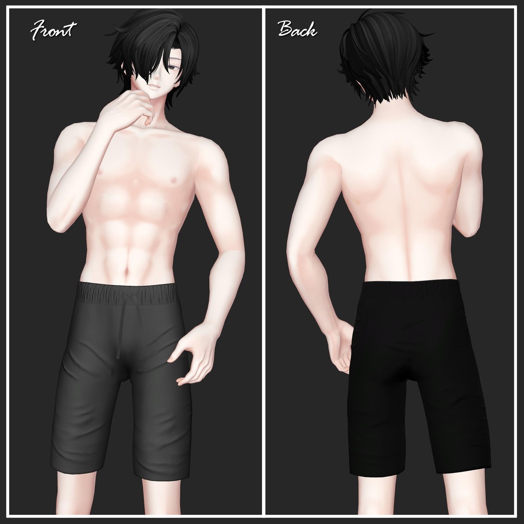 【複数アバター対応】Swimwear【VRChat想定】